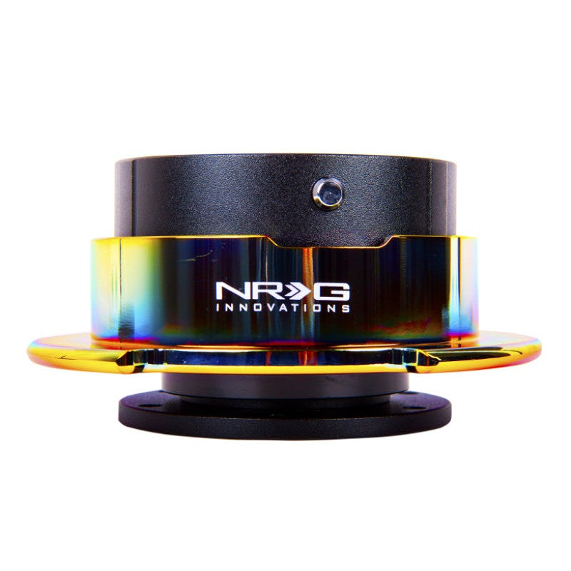 NRG Quick Release Gen 2.5 - Black Body / Neochrome Ring