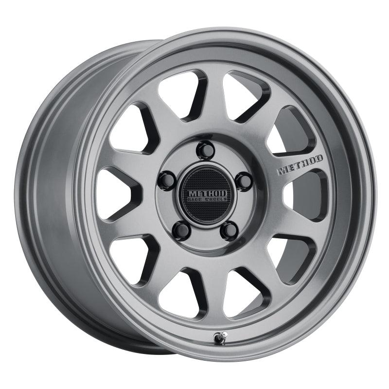 Method MR316 17x8.5 0mm Offset 5x5 71.5mm CB Gloss Titanium Wheel - Saikospeed