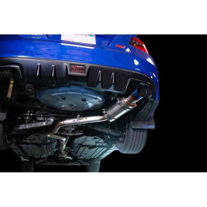 Revel 15-21 WRX/STi 11-14 WRX STi 08-14 WRX Ultra Ti Titanium Single Exit Catback Exhaust - Saikospeed