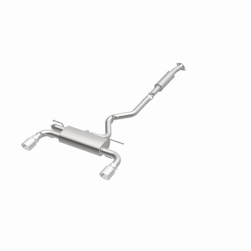 MagnaFlow 13 Scion FR-S / 13 Subaru BRZ Dual Split Rear Exit Stainless Cat Back Performance Exhaust - Saikospeed