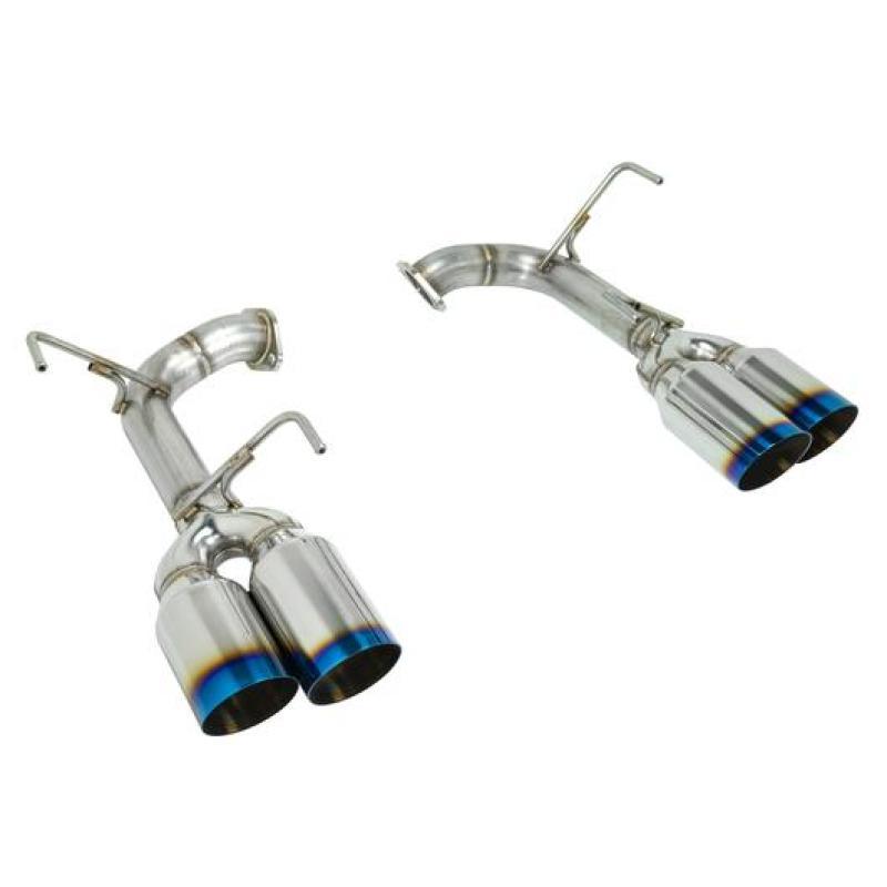 Remark Subaru WRX STi VA Axle Back Exhaust w/ Stainless Single Wall Tip - 4 Inch Version - Saikospeed