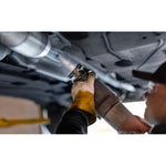 MagnaFlow Conv Univ 2.25in Inlet/Outlet Center/Center Round 9in Body L x 5.125in W x 13in Overall L - Saikospeed