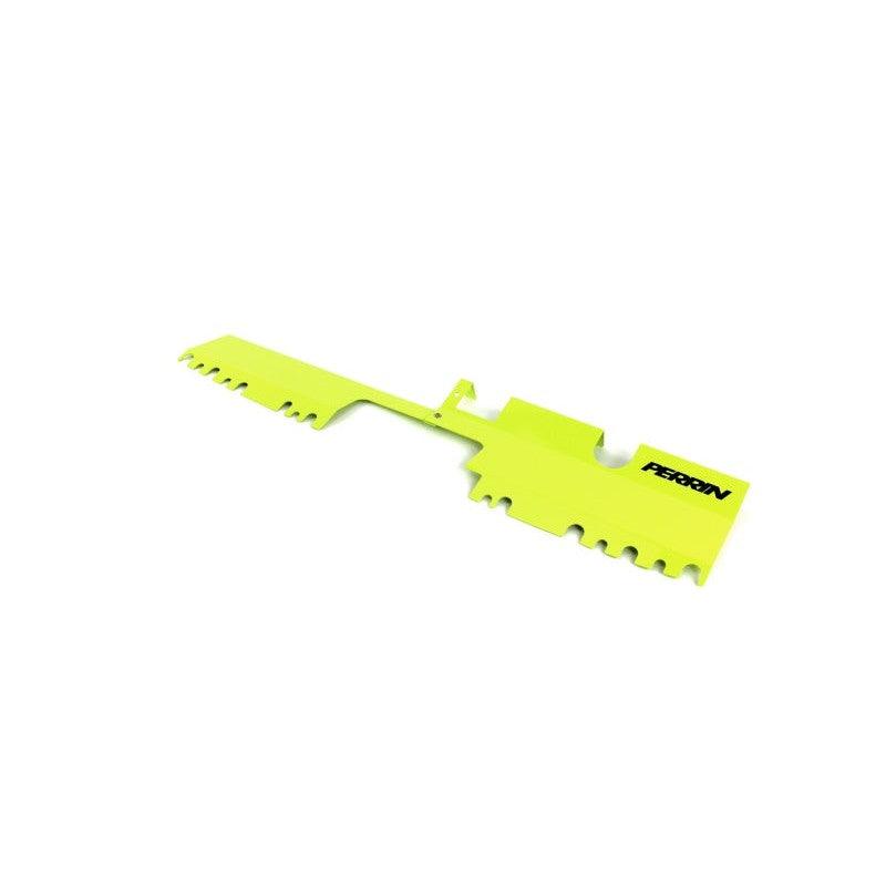 Perrin 15-21 WRX/STI Radiator Shroud (With OEM Intake Scoop) - Neon Yellow - Saikospeed