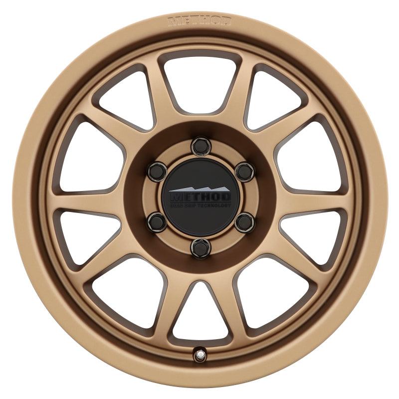 Method MR702 17x8.5 0mm Offset 6x5.5 106.25mm CB Method Bronze Wheel - Saikospeed