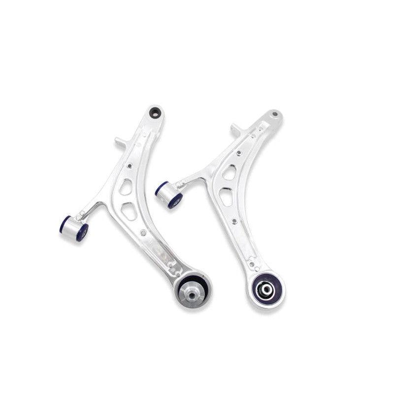 SuperPro 2015 Subaru WRX Limited Front Lower Alloy Control Arm Kit (+Caster) - Saikospeed