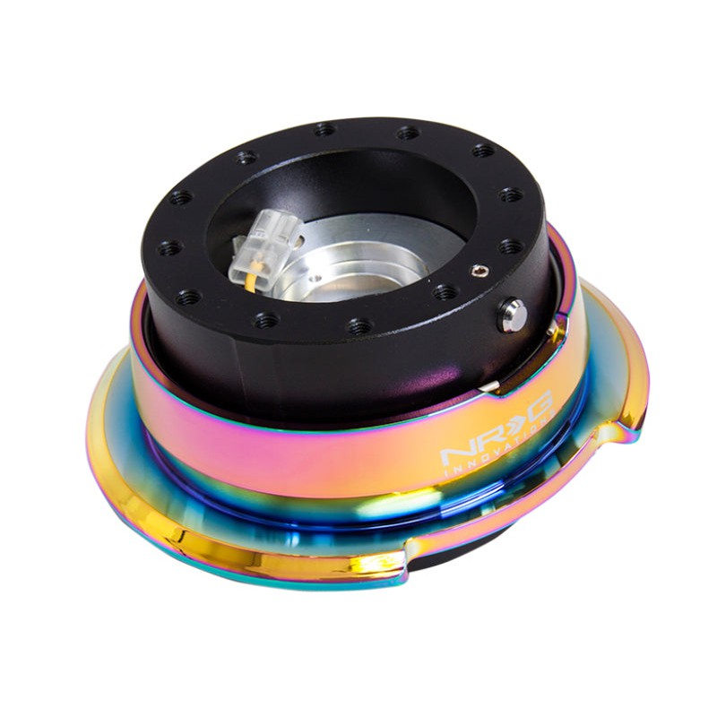 NRG Quick Release Gen 2.8 - Black Body / Neochrome Ring