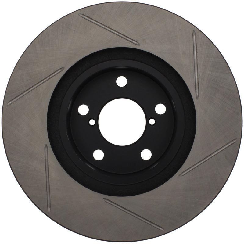 StopTech Power Slot 00-05 Legacy / 7/98-08 Impreza Front Right Sportstop Slotted Rotor - Saikospeed