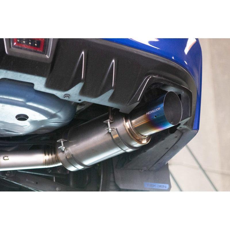 Revel 15-21 WRX/STi 11-14 WRX STi 08-14 WRX Ultra Ti Titanium Single Exit Catback Exhaust - Saikospeed