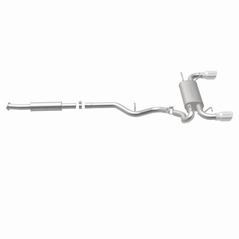 MagnaFlow 13 Scion FR-S / 13 Subaru BRZ Dual Split Rear Exit Stainless Cat Back Performance Exhaust - Saikospeed
