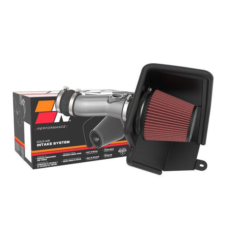 K&N 2022 Honda Civic 1.5L Turbo L4 Silver Typhoon Intake - Saikospeed
