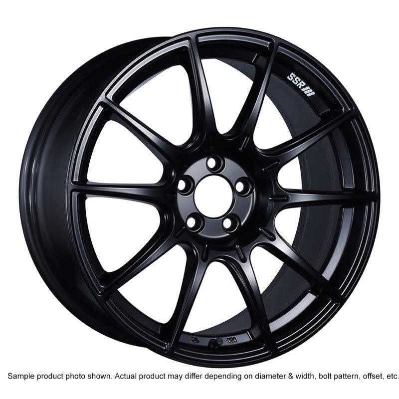 SSR GTX01 19x9.5 5x114.3 35mm Offset Flat Black Wheel 04-08 TL / 93-98 Supra - Saikospeed