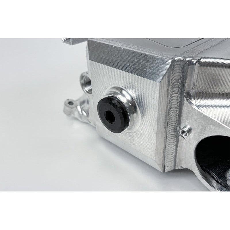CSF Gen 2 B58 Race X Charge-Air-Cooler Manifold - Raw Billet Aluminum Finish - Saikospeed