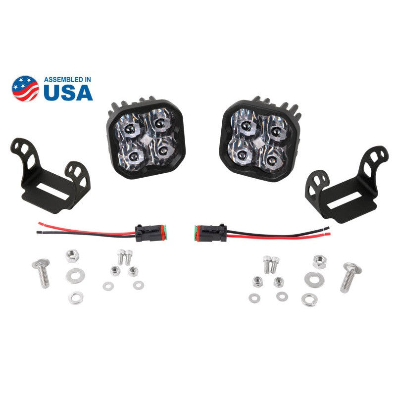 Diode Dynamics SS3 Max ABL - White SAE Fog Standard (Pair)