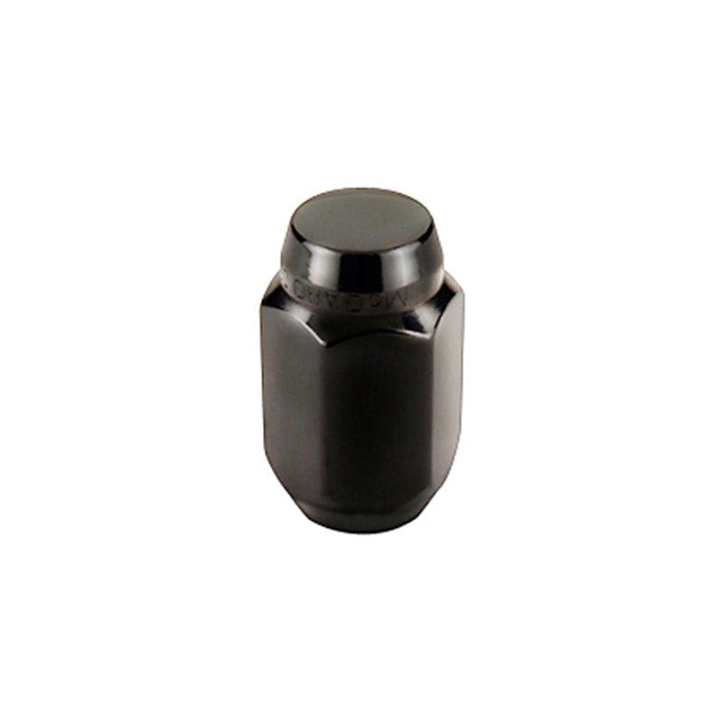 McGard Hex Lug Nut (Cone Seat) M12X1.5 / 13/16 Hex / 1.5in. Length (4-pack) - Black - Saikospeed