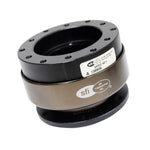 NRG Quick Release Gen 2.0 - Black Body / Chrome Ring SFI Spec 42.1