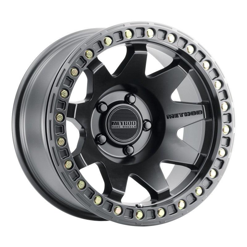 Method MR108 17x9 -44mm Offset 5x5 71.5mm CB Matte Black w/BH-H24125-38 Wheel - Saikospeed