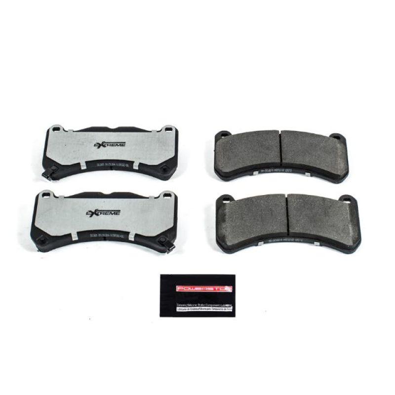 Power Stop 13-14 Ford Mustang Front Z26 Extreme Street Brake Pads w/Hardware - Saikospeed