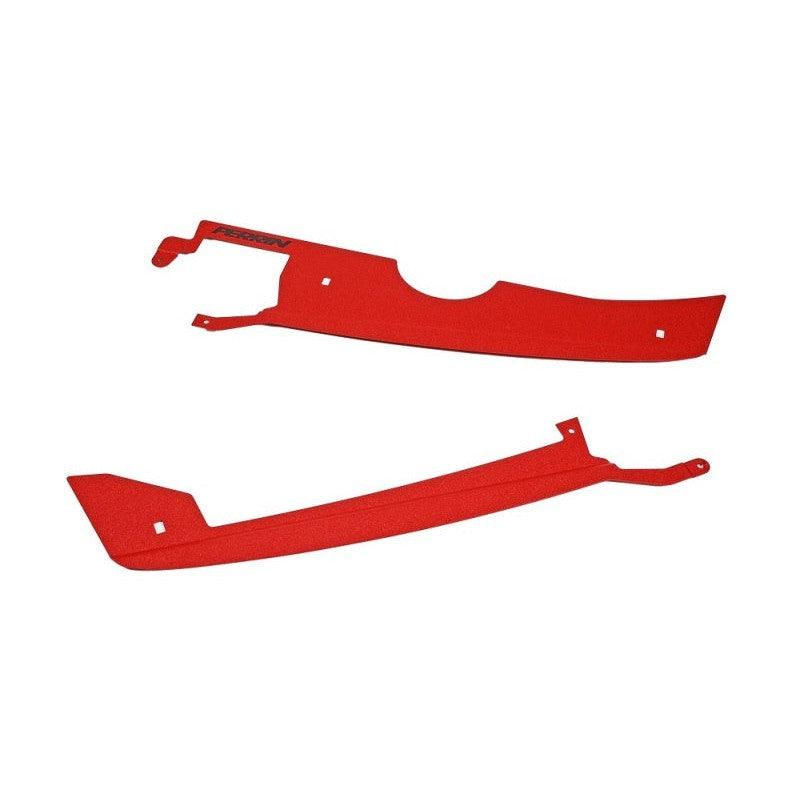 Perrin 22-23 Subaru WRX Radiator Shroud - Red Wrinkle - Saikospeed