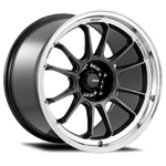 Konig Hypergram 15x7.5 4x100 ET35 Metallic Carbon w/ Machined Lip - Saikospeed