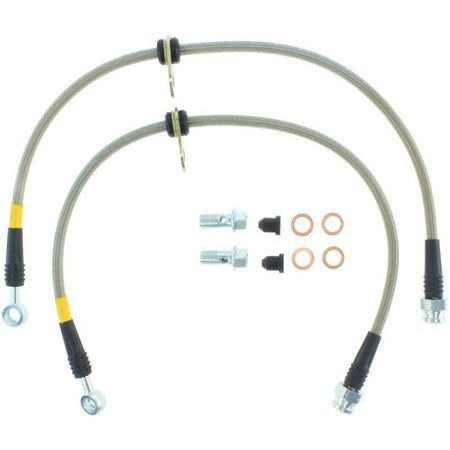 StopTech 09 Acura TSX / 08 Honda EX/EX-L / 09 Accord Coupe & Sedan Stainless Steel Front Brake Lines - Saikospeed