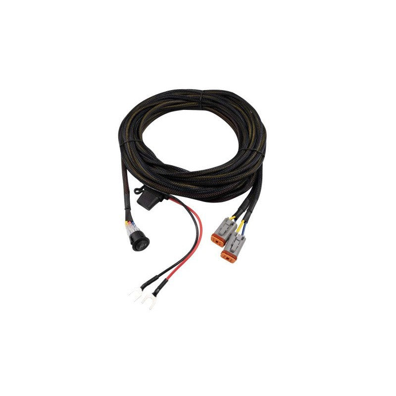 Diode Dynamics Light Duty Dual Output 3-way 4-pin Wiring Harness