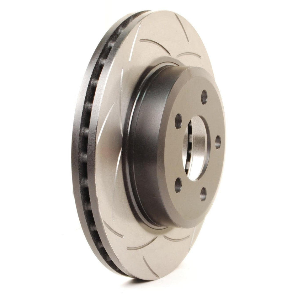 DBA 90-01 Integra / 93-05 Civic Front Slotted Street Series Rotor (4 Lug Only) - Saikospeed