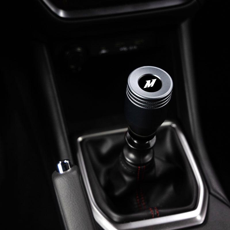 Mishimoto 2022+ Subaru WRX Shift Knob Gunmetal on Black - Saikospeed