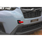 Perrin 2022 Subaru WRX / 18-21 Crosstrek / 14-21 Forester Tow Hook Kit (Front) - Red - Saikospeed