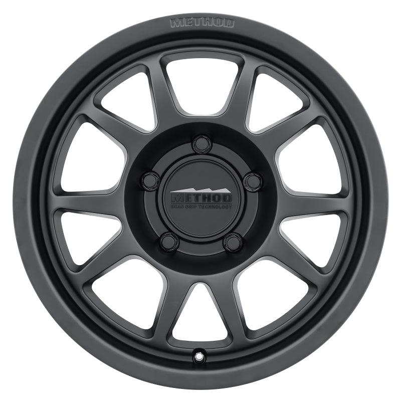 Method MR702 17x8.5 0mm Offset 5x5 71.5mm CB Matte Black Wheel - Saikospeed