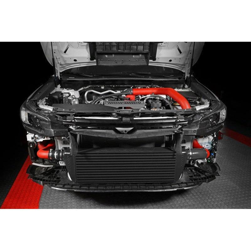 Perrin 22-23 Subaru WRX Front Mount Intercooler Kit (Red Tubes & Black Core) - Saikospeed