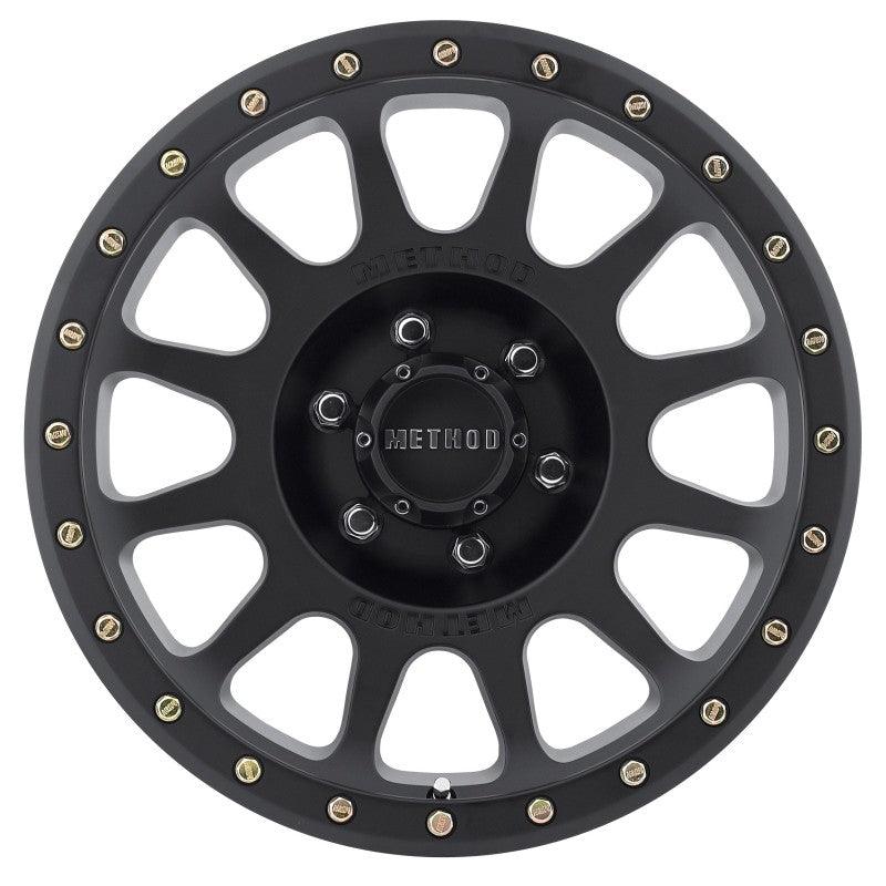 Method MR305 NV 18x9 0mm Offset 6x135 94mm CB Method Matte Black Street Loc Wheel - Saikospeed