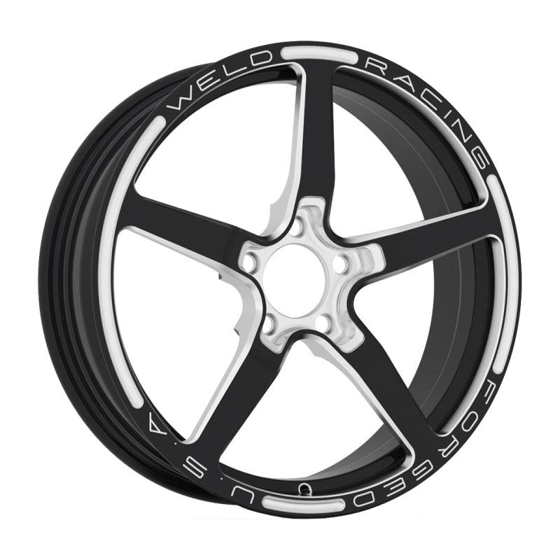 Weld Alumastar 2.0 18x6 / 5x4.5 BP / 3.2in. BS Black Wheel - Saikospeed