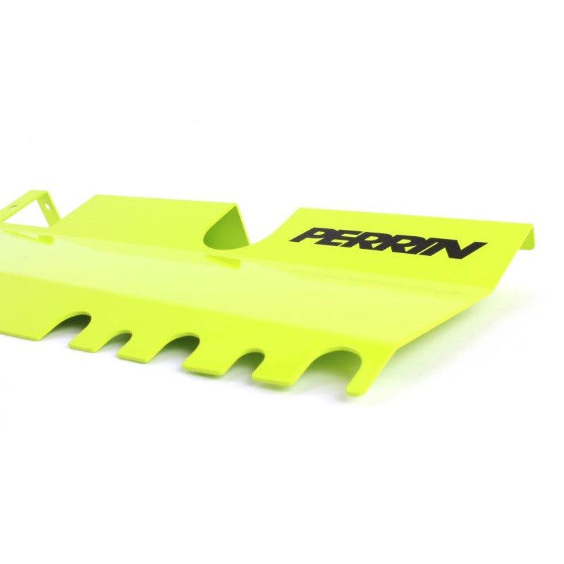 Perrin 15-21 WRX/STI Radiator Shroud (With/Without OEM Intake Scoop) - Neon Yellow - Saikospeed