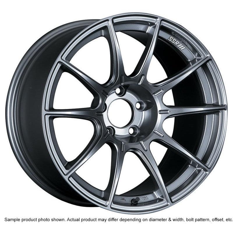 SSR GTX01 18x9.5 5x114.3 15mm Offset Dark Silver Wheel - Saikospeed