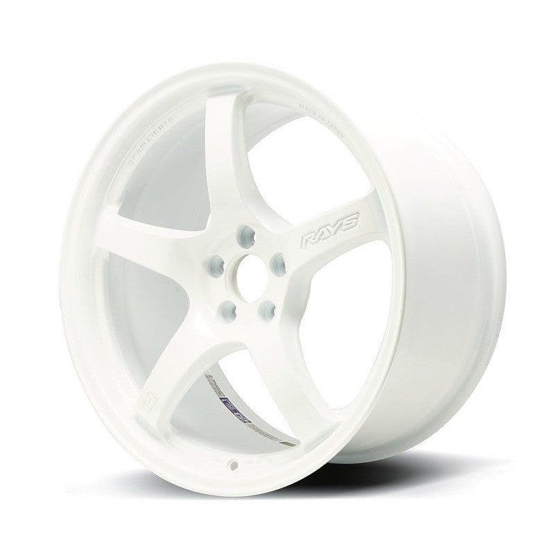 Gram Lights 57CR 17x9 +38 5x100 Ceramic White Pearl Wheel - Saikospeed