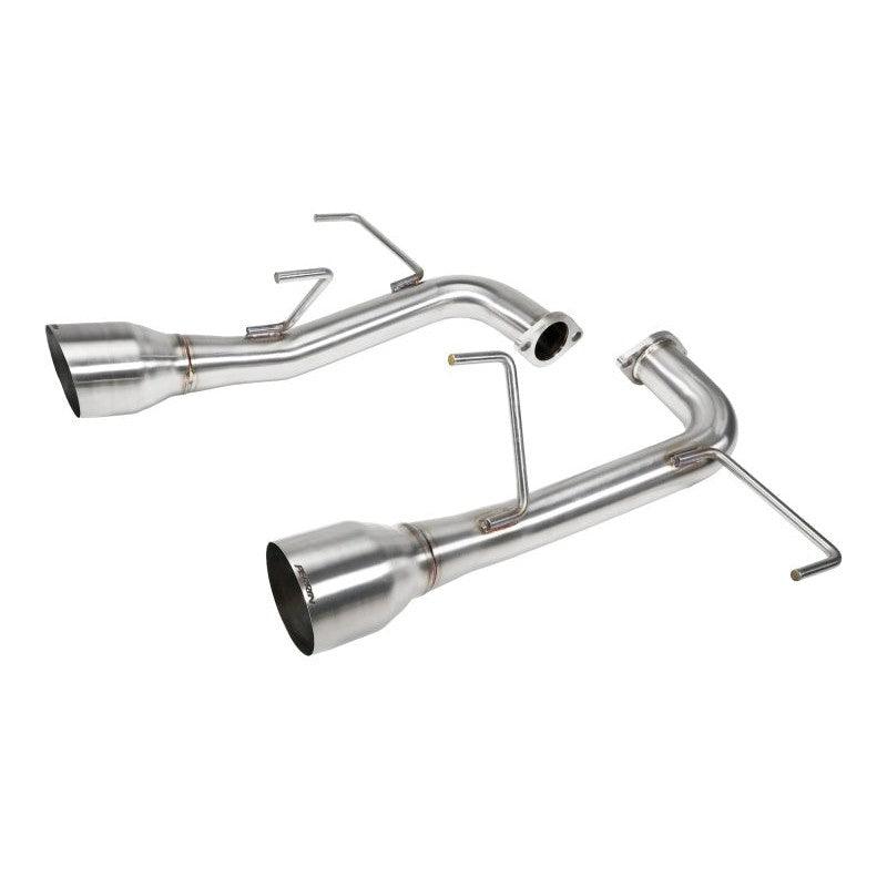 Perrin 22-23 Subaru WRX Dual Single Tip 304SS Axle Back Exhaust - Saikospeed