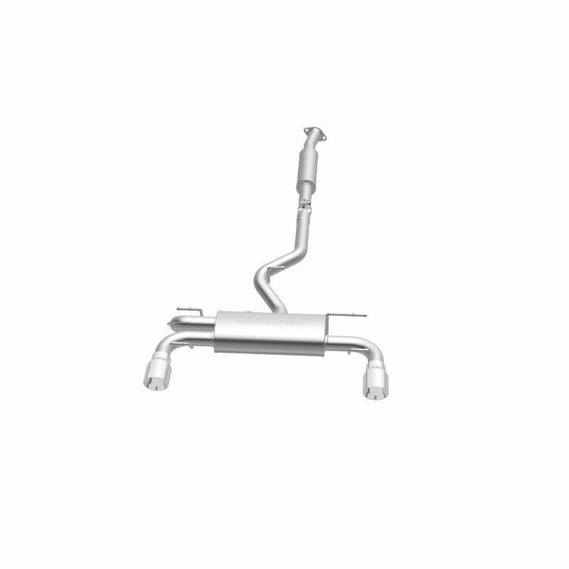 MagnaFlow 13 Scion FR-S / 13 Subaru BRZ Dual Split Rear Exit Stainless Cat Back Performance Exhaust - Saikospeed