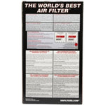 K&N Universal Air Filter 3-1/2in Flange / 5-1/2in Base / 4-1/2in Top / 6-1/2in Height - Saikospeed