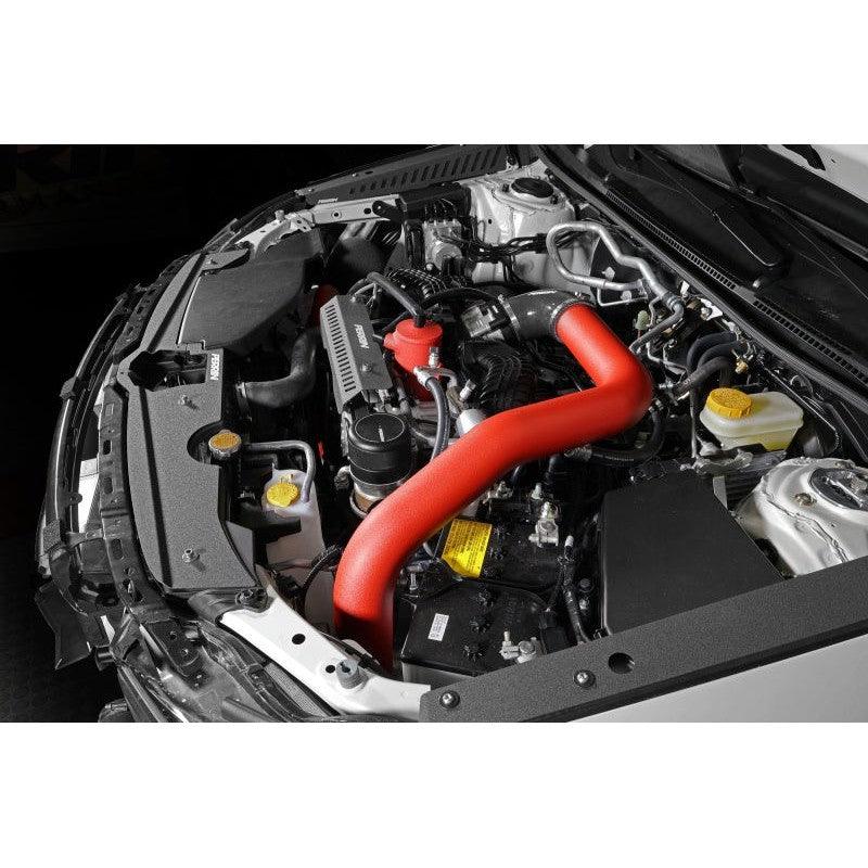 Perrin 22-23 Subaru WRX Front Mount Intercooler Kit (Red Tubes & Black Core) - Saikospeed