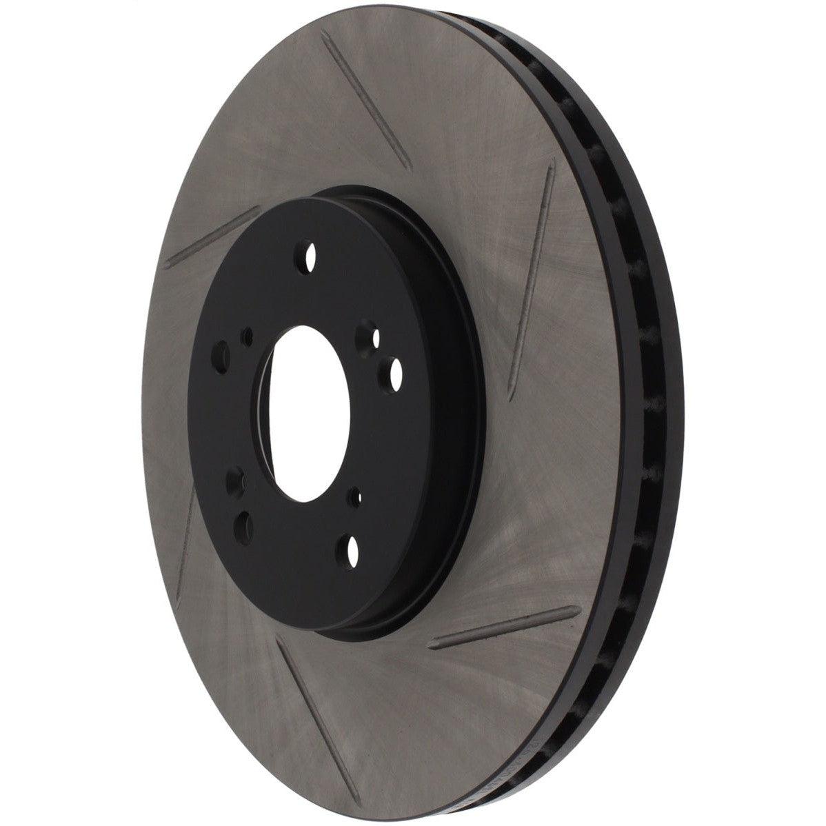 StopTech Power Slot Slotted 99-08 Acura TL (STD Caliper) / 01-03 CL / 04-09 TSX Front Left Rotor - Saikospeed