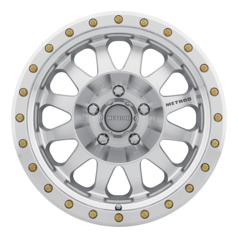 Method MR304 Double Standard 17x8.5 0mm Offset 5x5 94mm CB Machined/Clear Coat Wheel - Saikospeed