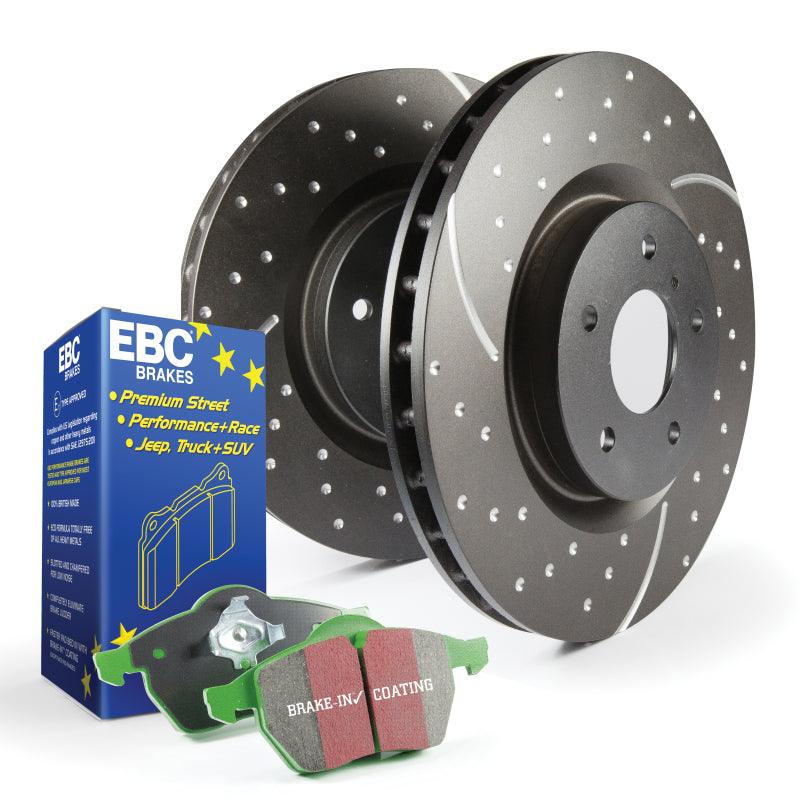 EBC S10 Kits Greenstuff Pads and GD Rotors - Saikospeed