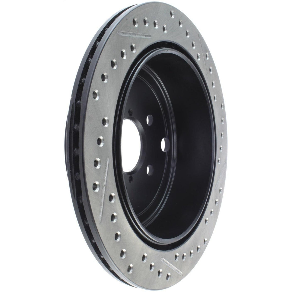 StopTech Slotted & Drilled Sport Brake Rotor - Saikospeed