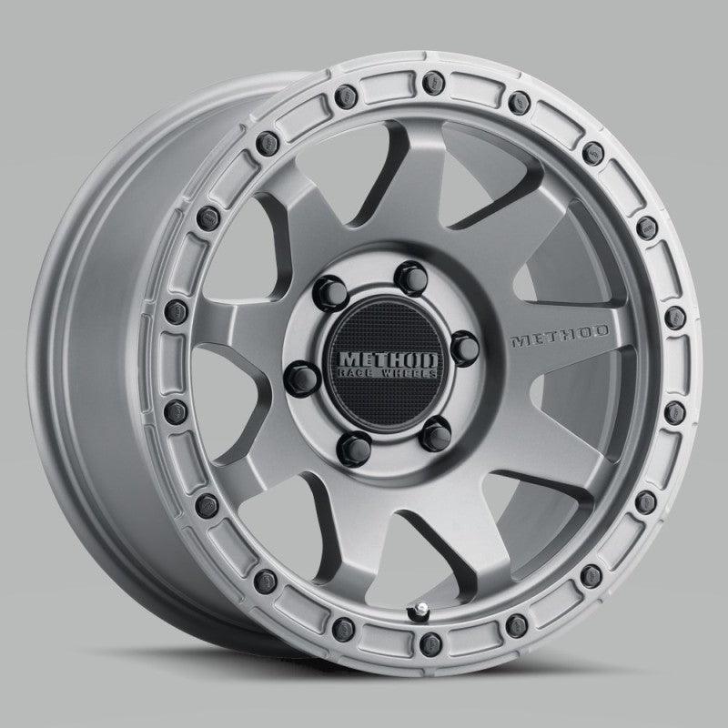 Method MR317 17x8.5 0mm Offset 6x135 87mm CB Matte Titanium Wheel - Saikospeed