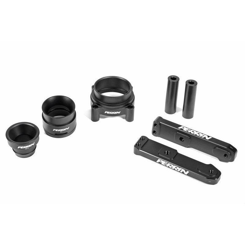Perrin 22-23 Subaru WRX Front Mount Intercooler Kit (Black Tubes & Silver Core) - Saikospeed