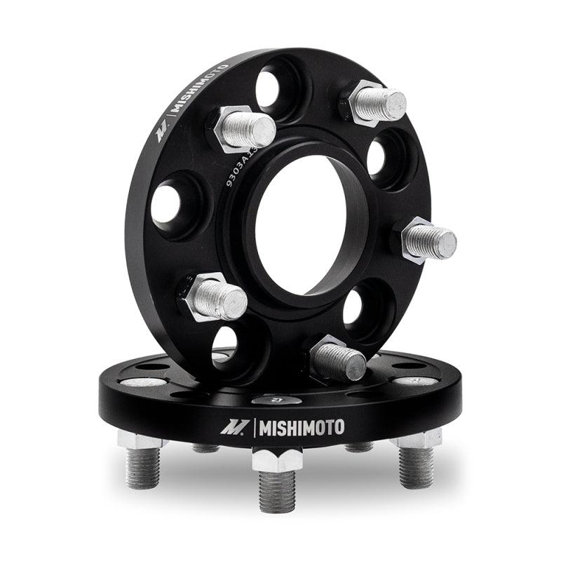 Mishimoto 5x114.3 20mm 56.1 Bore M12 Wheel Spacers - Black - Saikospeed