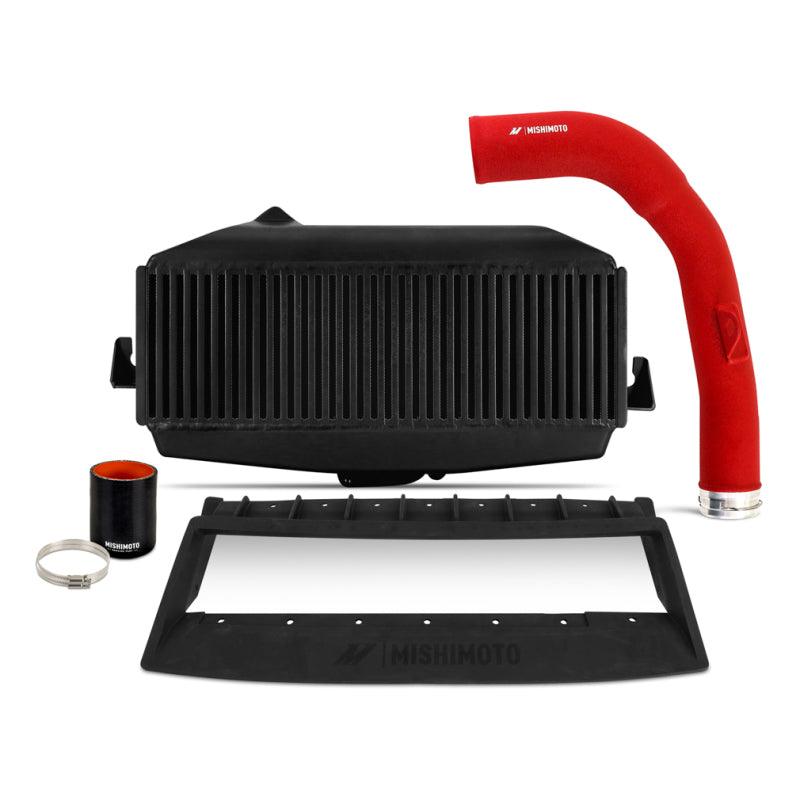 Mishimoto 22+ WRX TMIC Kit Black Core Red Pipes - Saikospeed