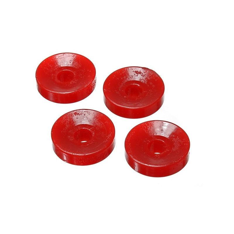 Energy Suspension 06-11 Honda Civic Red Rear Upper Shock Bushing Set - Saikospeed