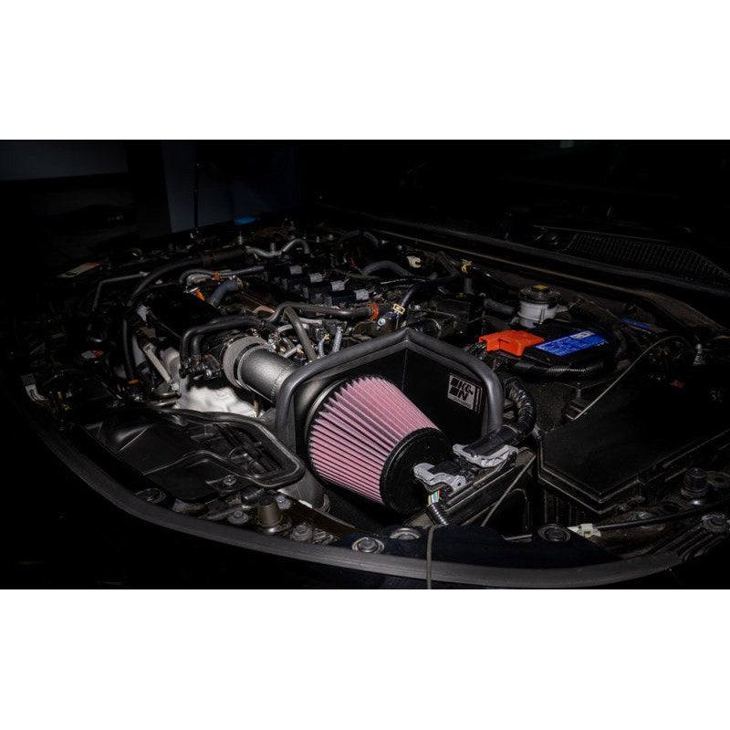 K&N 2022 Honda Civic 1.5L Turbo L4 Silver Typhoon Intake - Saikospeed