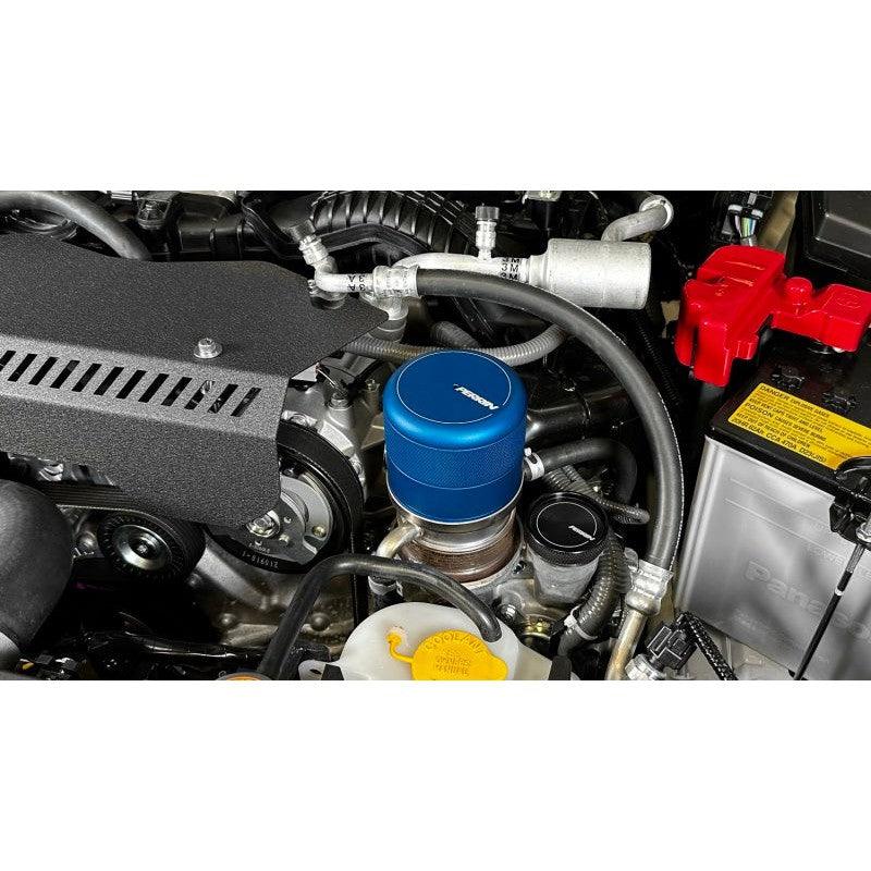 Perrin 2015+ Subaru WRX/STI Oil Filter Cover - Blue - Saikospeed